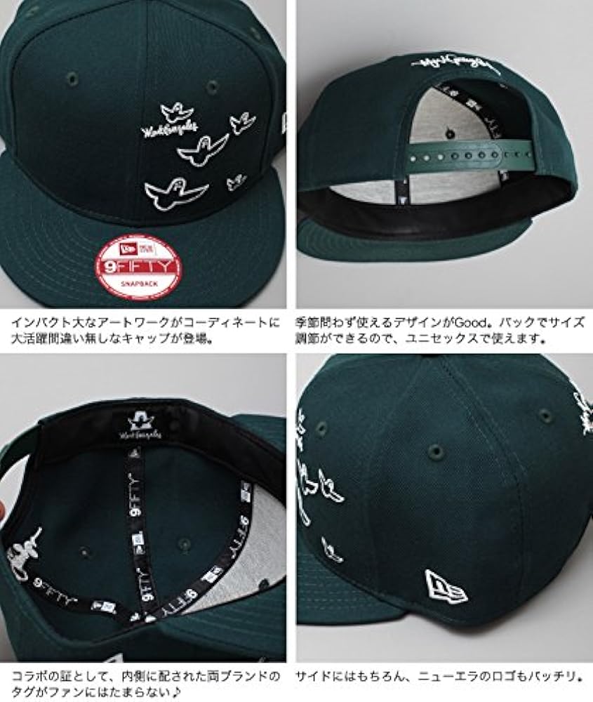 Amazon | (ニューエラ) NEW ERA × Mark Gonzales ニューエラ マーク